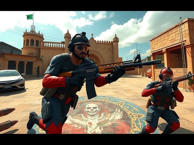 Collage of Counter Strike versions from 1.6 to Counter-Strike 2