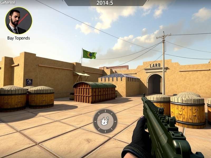 Counter-Strike: Source gameplay screenshot showing intense firefight