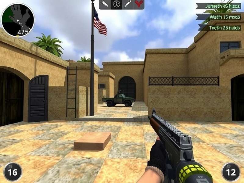 CS:GO Weapon Arsenal showcasing rifles, pistols, and grenades