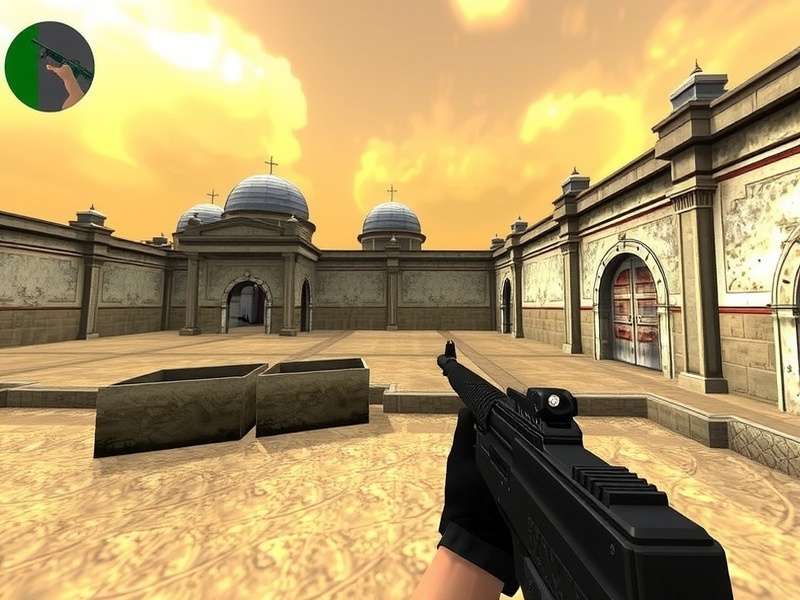 Counter Strike Source Gmod gameplay screenshot showing custom mods and physics