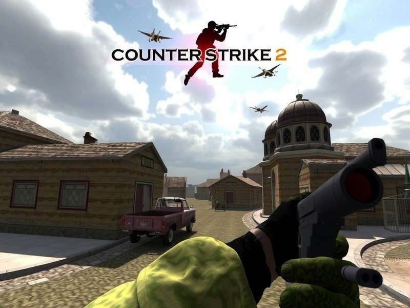 Counter Strike 2 gameplay on MacBook Pro with competitive settings