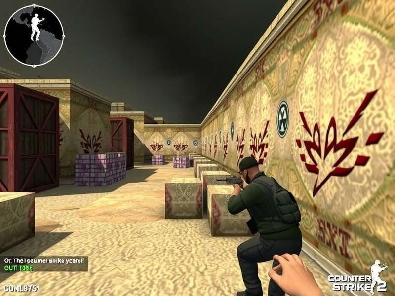 Counter Strike 2 graphics comparison showing visual upgrades from CS:GO