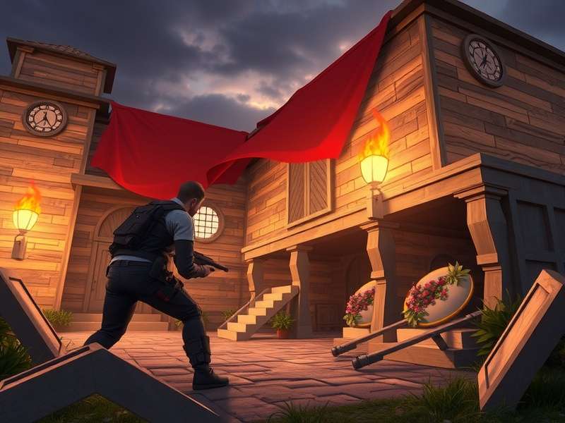 Counter Strike Global Offensive competitive gaming setup with keyboard, mouse, and headset