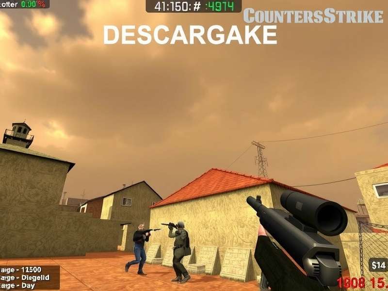 A person playing a competitive first-person shooter game on a modern smartphone