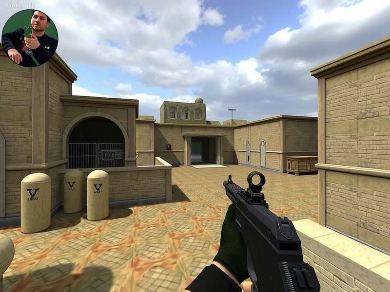 Counter Strike Gameplay Scene