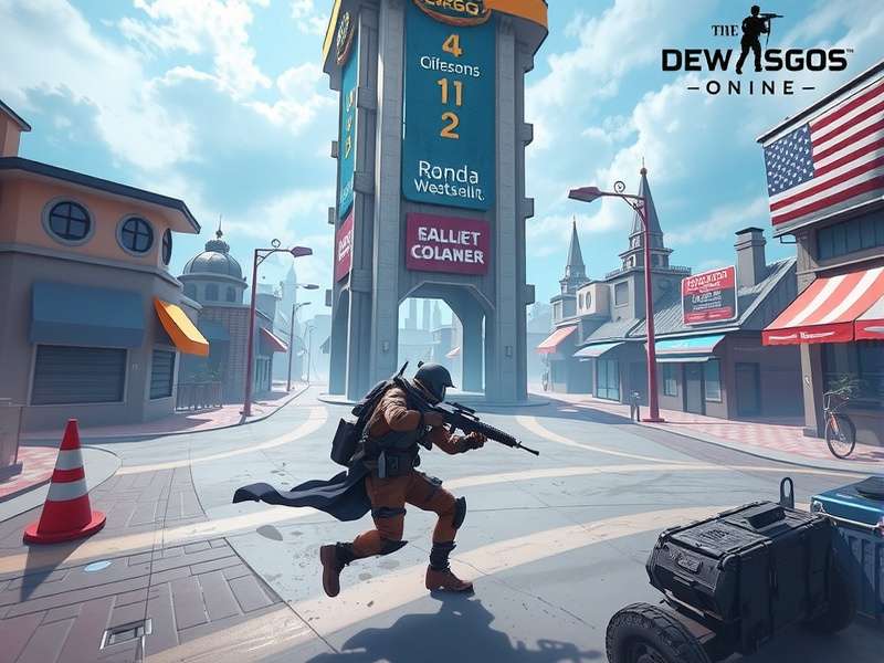 Counter Strike Global Offensive online gameplay action