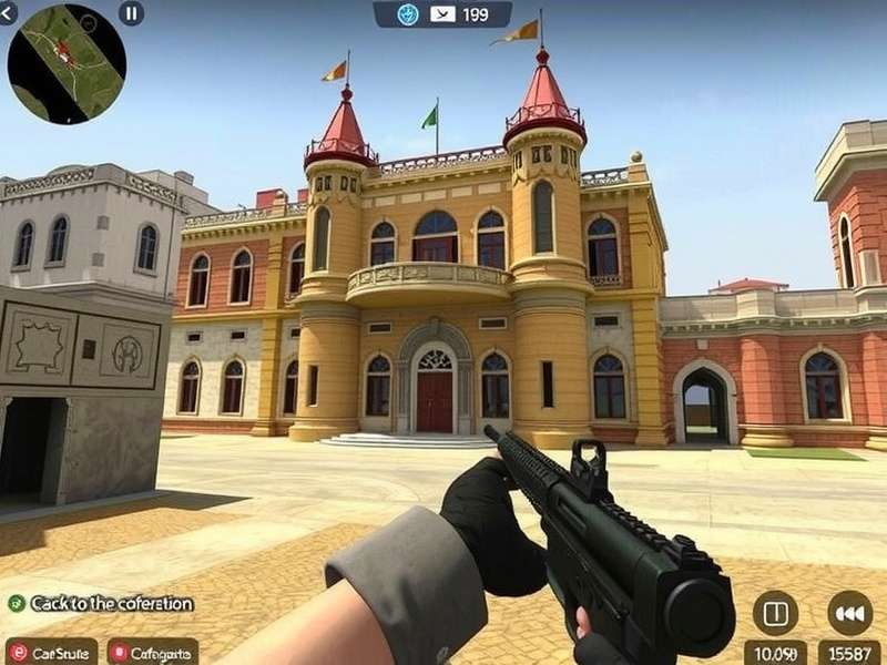 Counter Strike Games Online Y8 gameplay showcase featuring classic maps and weapons
