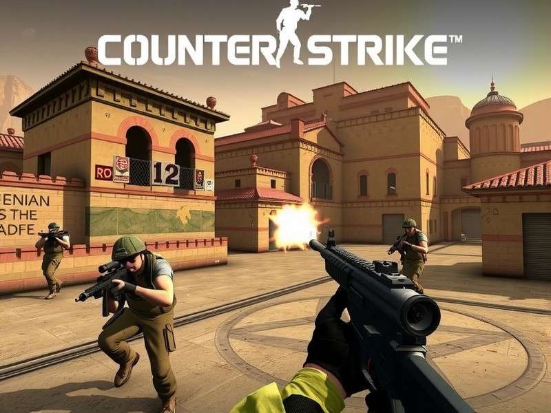 Historical image of a gaming cafe with players enjoying Counter-Strike 1.6