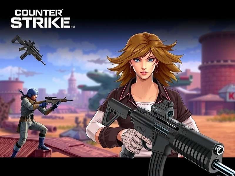 Counter Strike Online Free gameplay screenshot showing intense team action