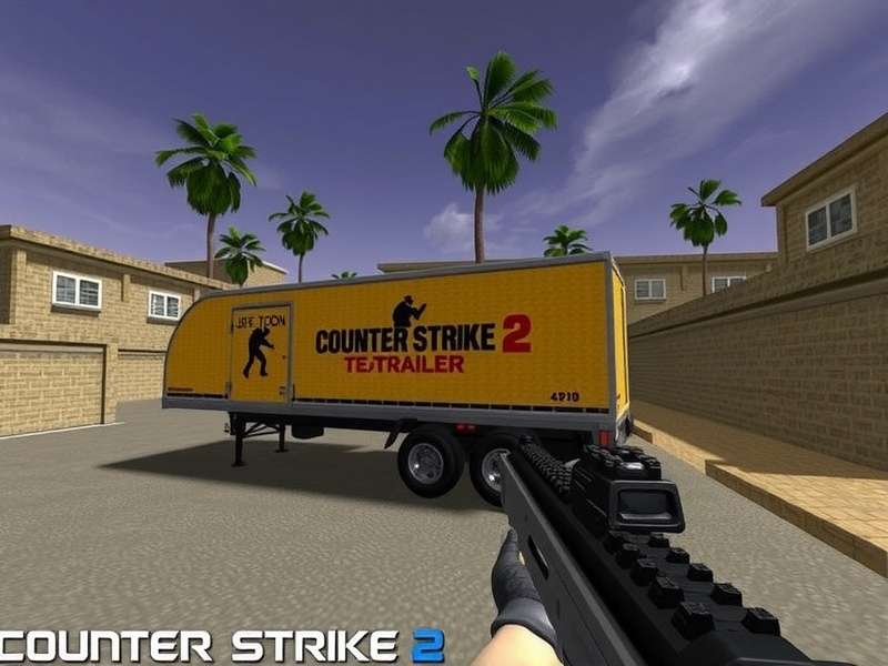 Counter Strike 2 Trailer official scene showing enhanced graphics and gameplay