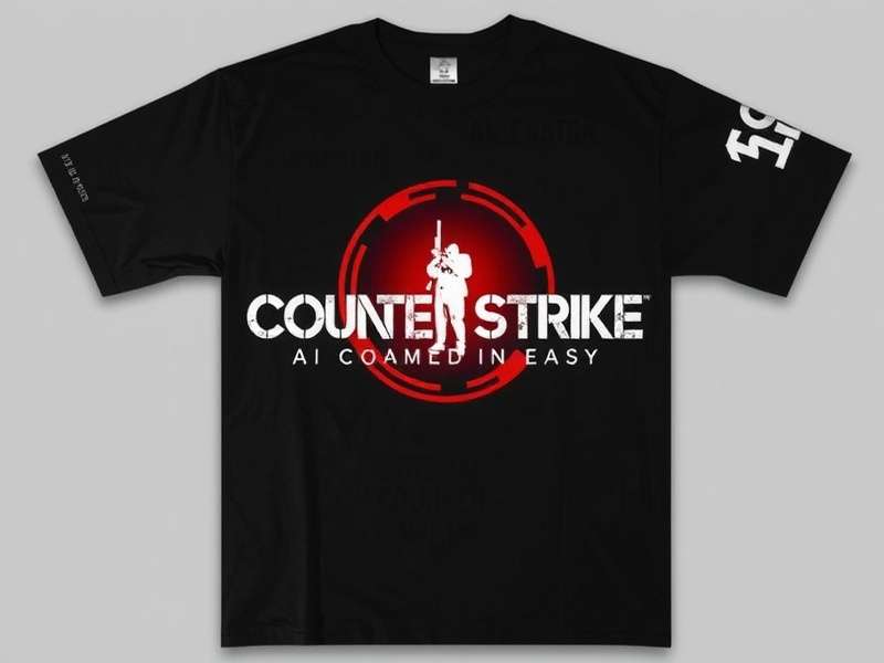 Rare Counter Strike 1 6 Shirt collection displayed at a gaming convention in India