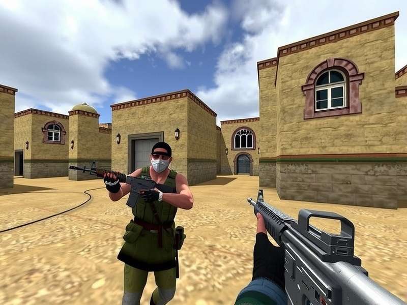 de_dust2 Counter Strike 1.6 map overview with key callouts