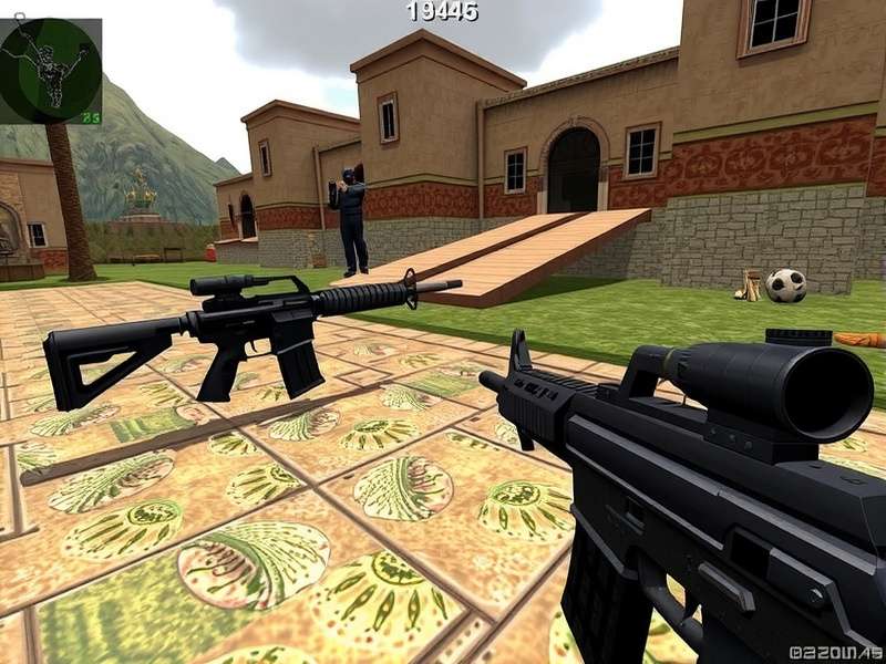 Counter Strike Source Weapons complete arsenal display showing rifles, pistols, SMGs and grenades