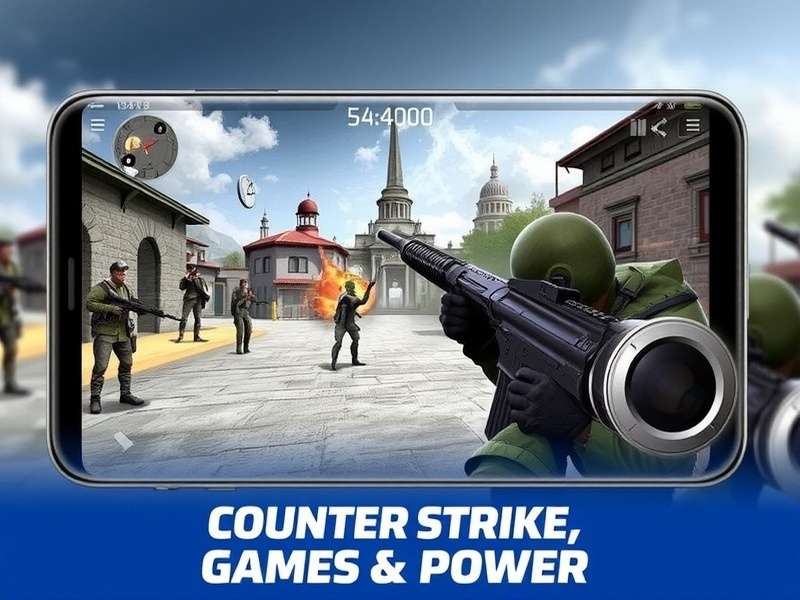 Counter Strike 2 Xbox action gameplay screenshot featuring modern warfare and tactical combat