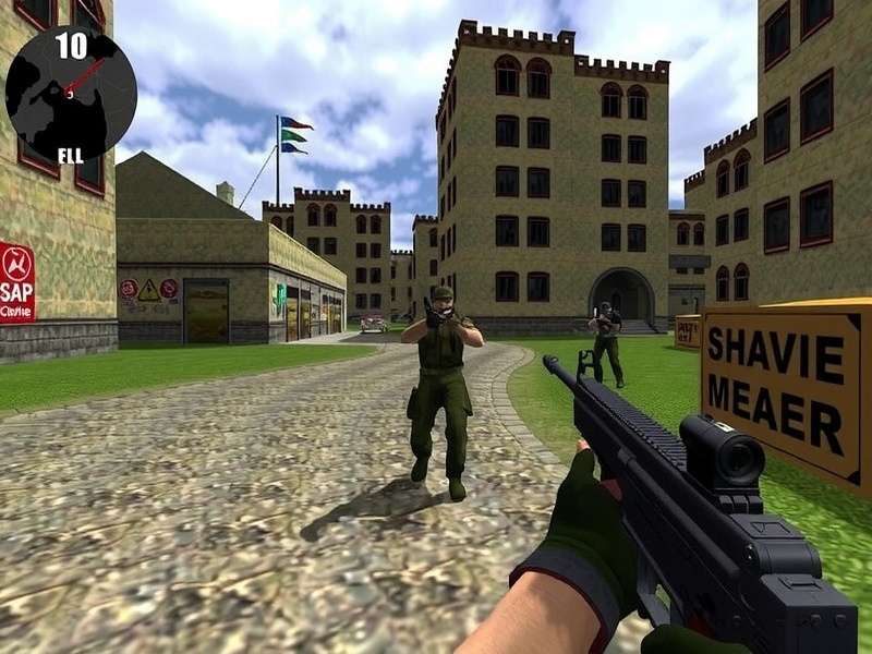 Counter Strike 2 Gameplay action screenshot showing intense combat on Dust 2